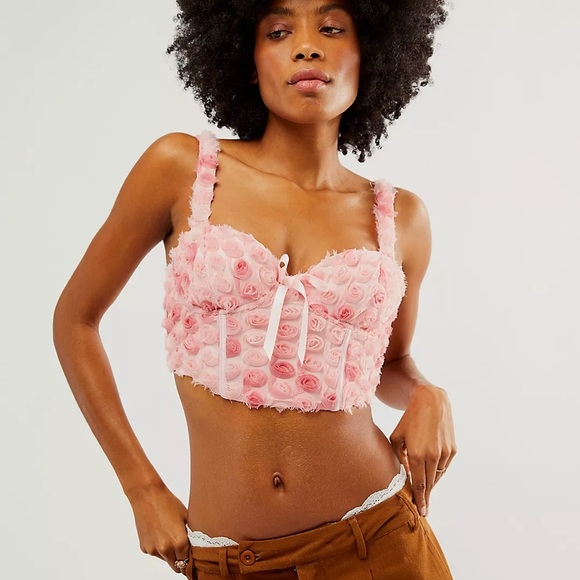 NWT For Love and Lemons Skye Bustier Top (XL) - Picture 2 of 6